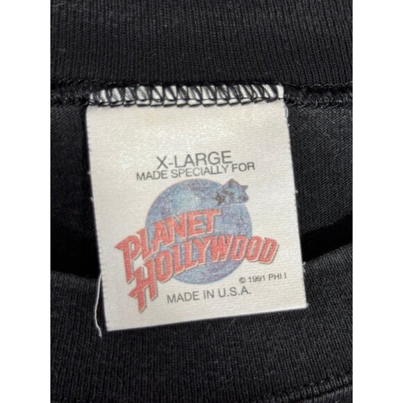 Vintage 1991 Planet Hollywood Reno Nevada Shirt XL USA - Picture 5 of 8